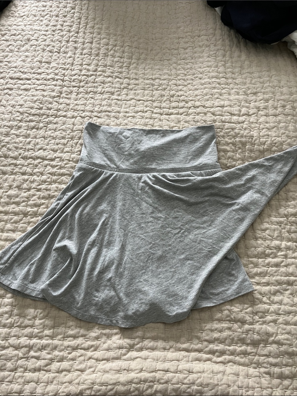 wild fable Light Gray Circle Skater Skirt